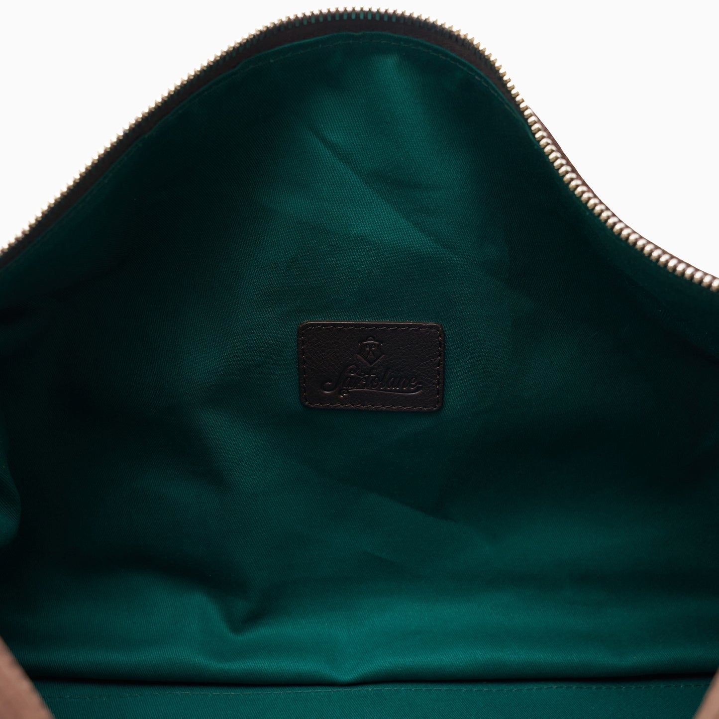 Zamszowa torba weekendowa