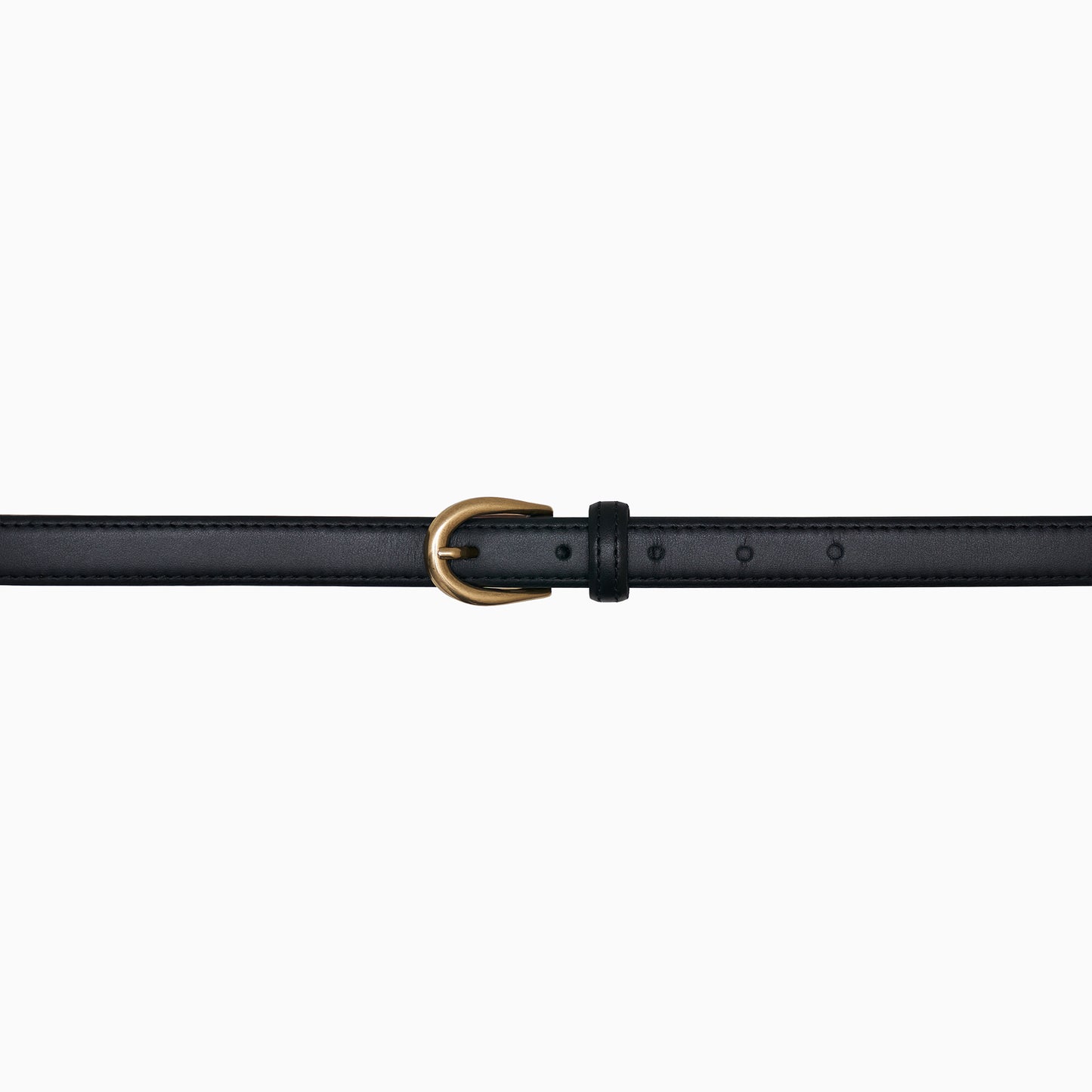 Czarny wąski pasek "Hollywood"