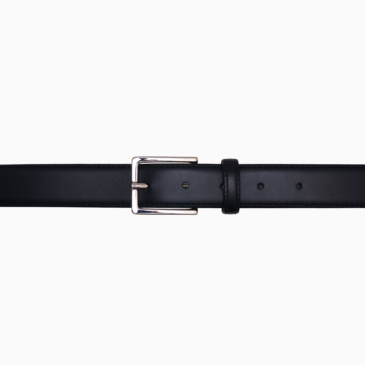 Klasyczny Czarny Skórzany Pasek