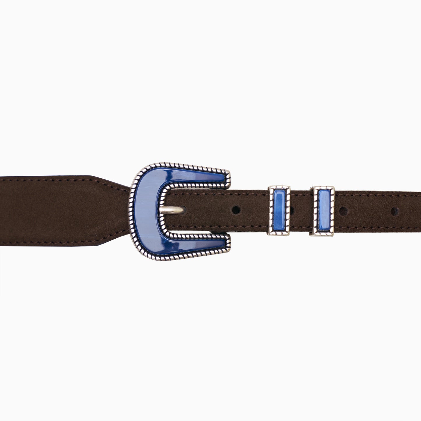 Brązowy zamszowy Pasek “Cowboy”