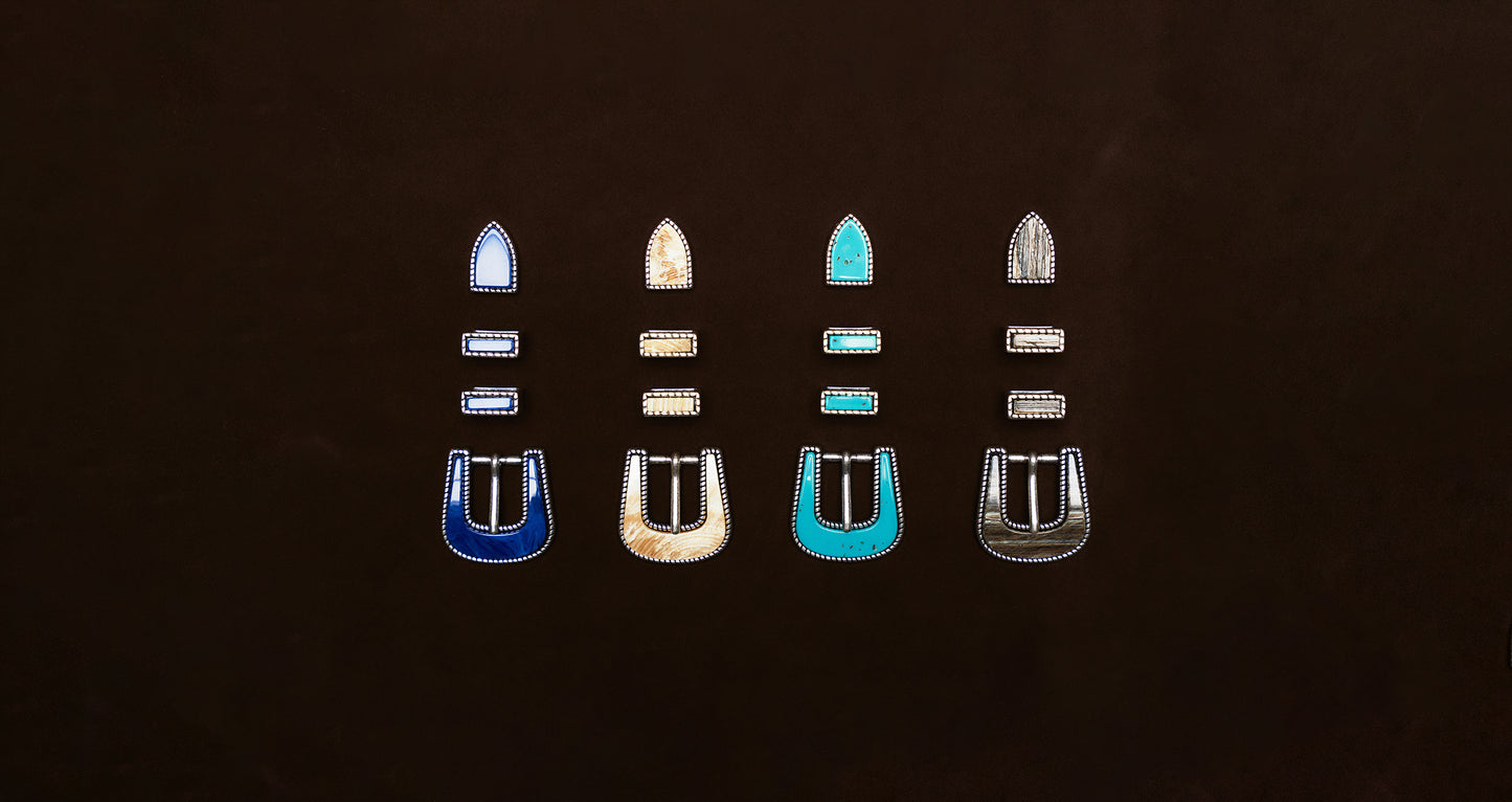 Brązowy zamszowy Pasek “Cowboy”