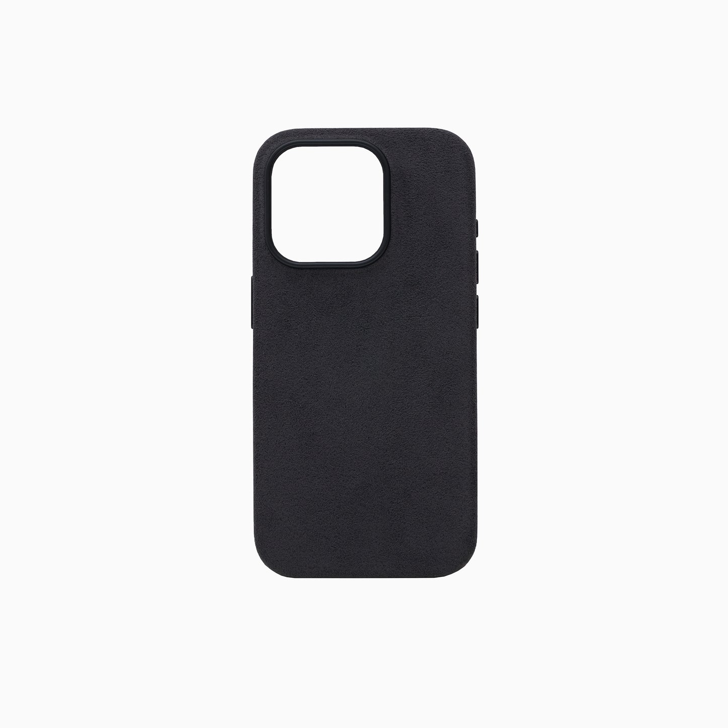 Etui na iPhone 15 Pro - Szara Alcantara
