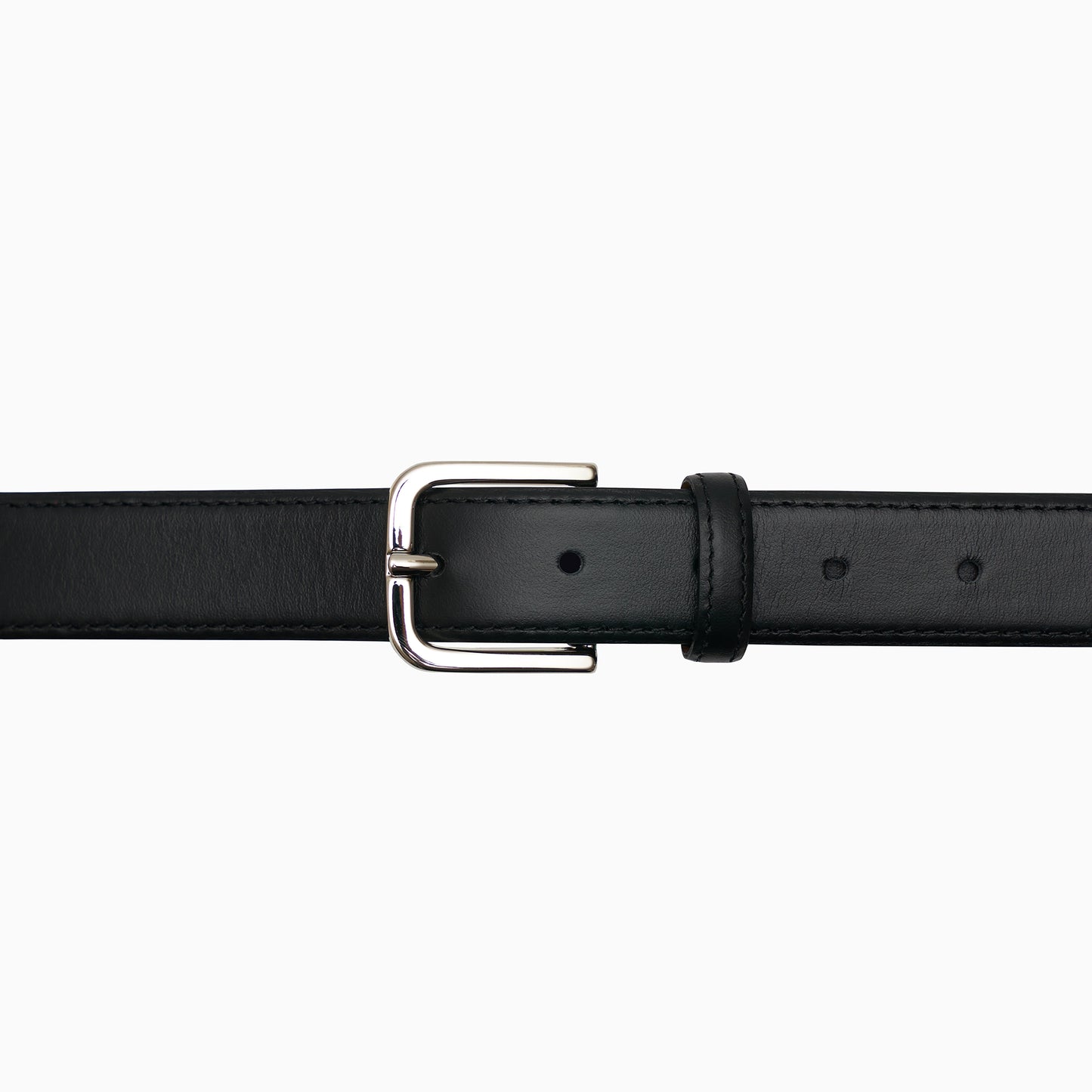 Klasyczny Czarny Skórzany Pasek
