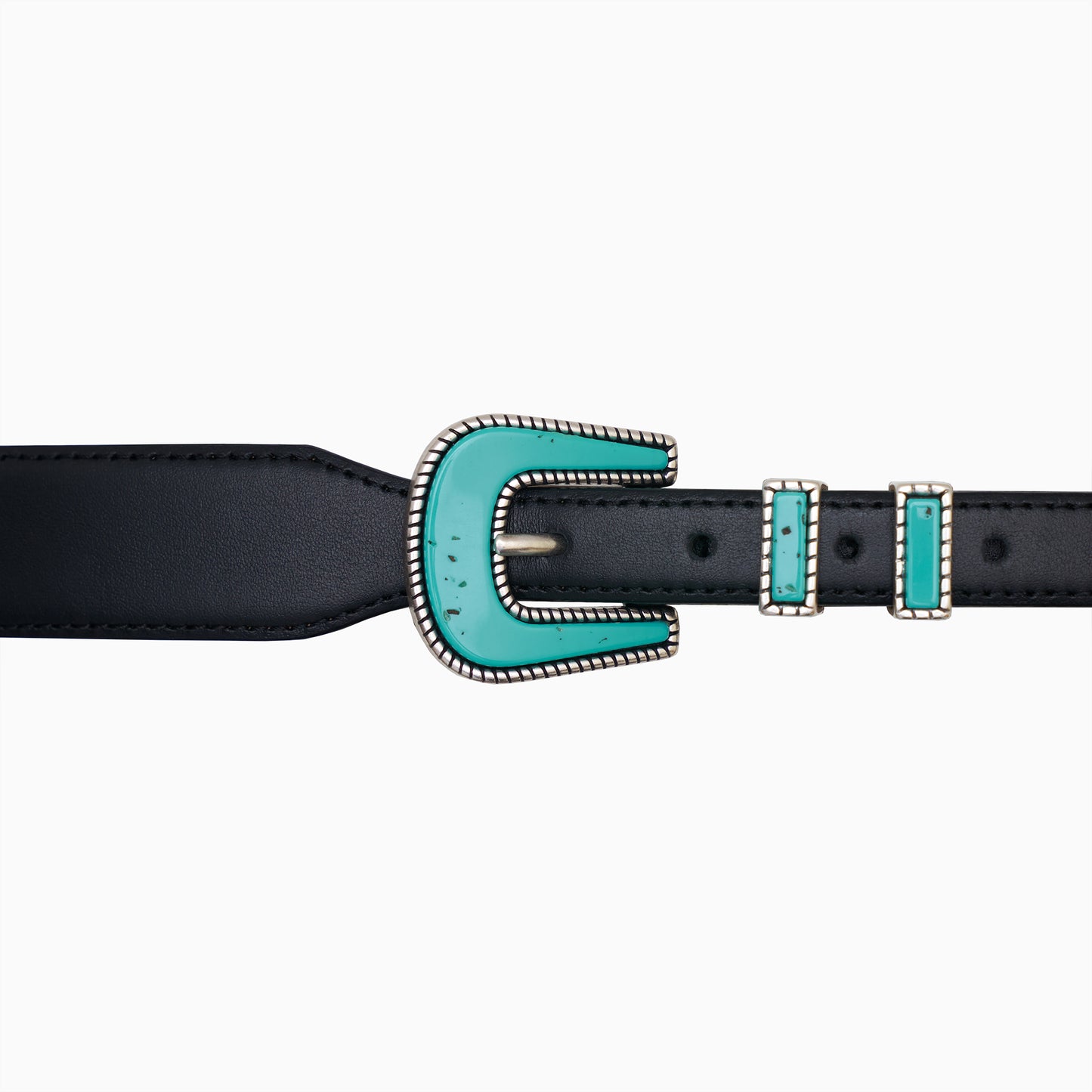 Czarny Skórzany Pasek “Cowboy”