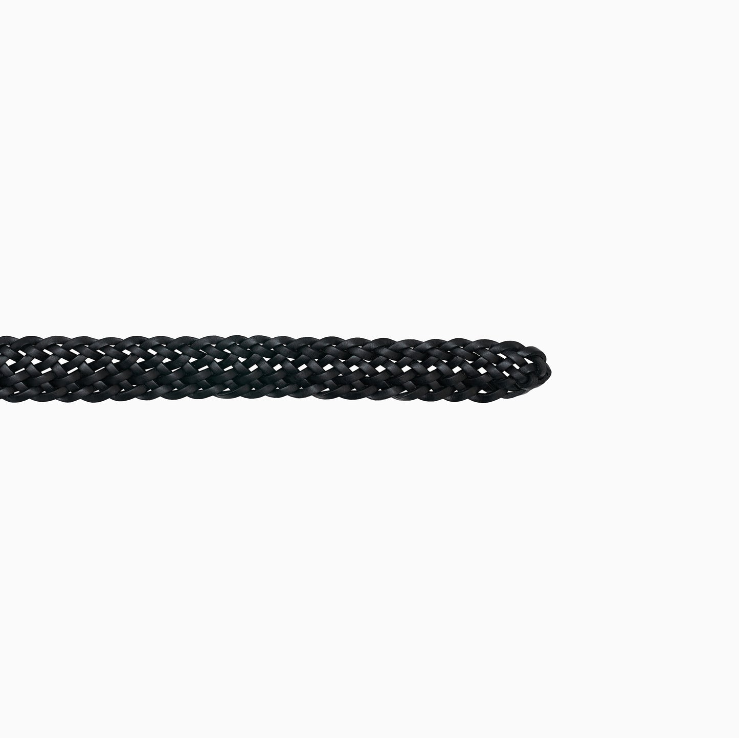 Handbraided Black belt 3cm
