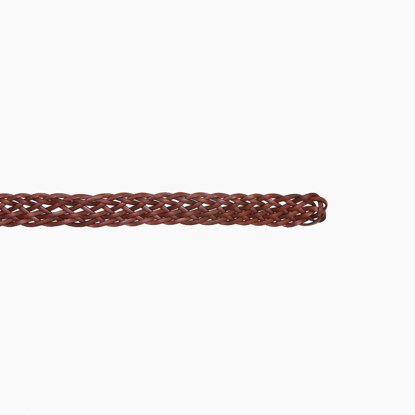 Handbraided Brown belt 3cm