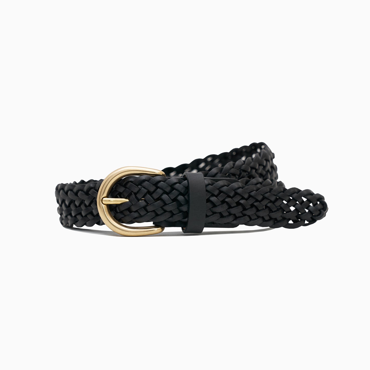 Handbraided Black belt 3cm