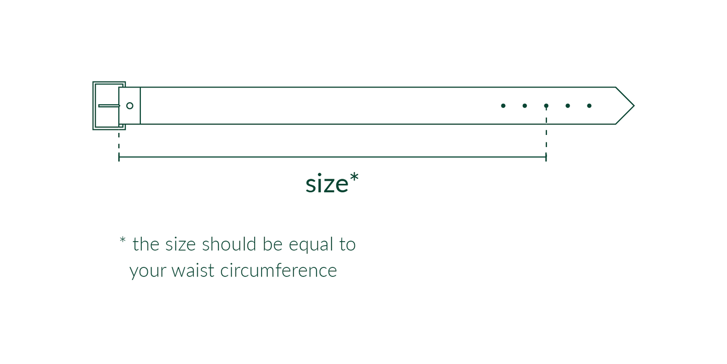 Handbraided Black belt 3cm