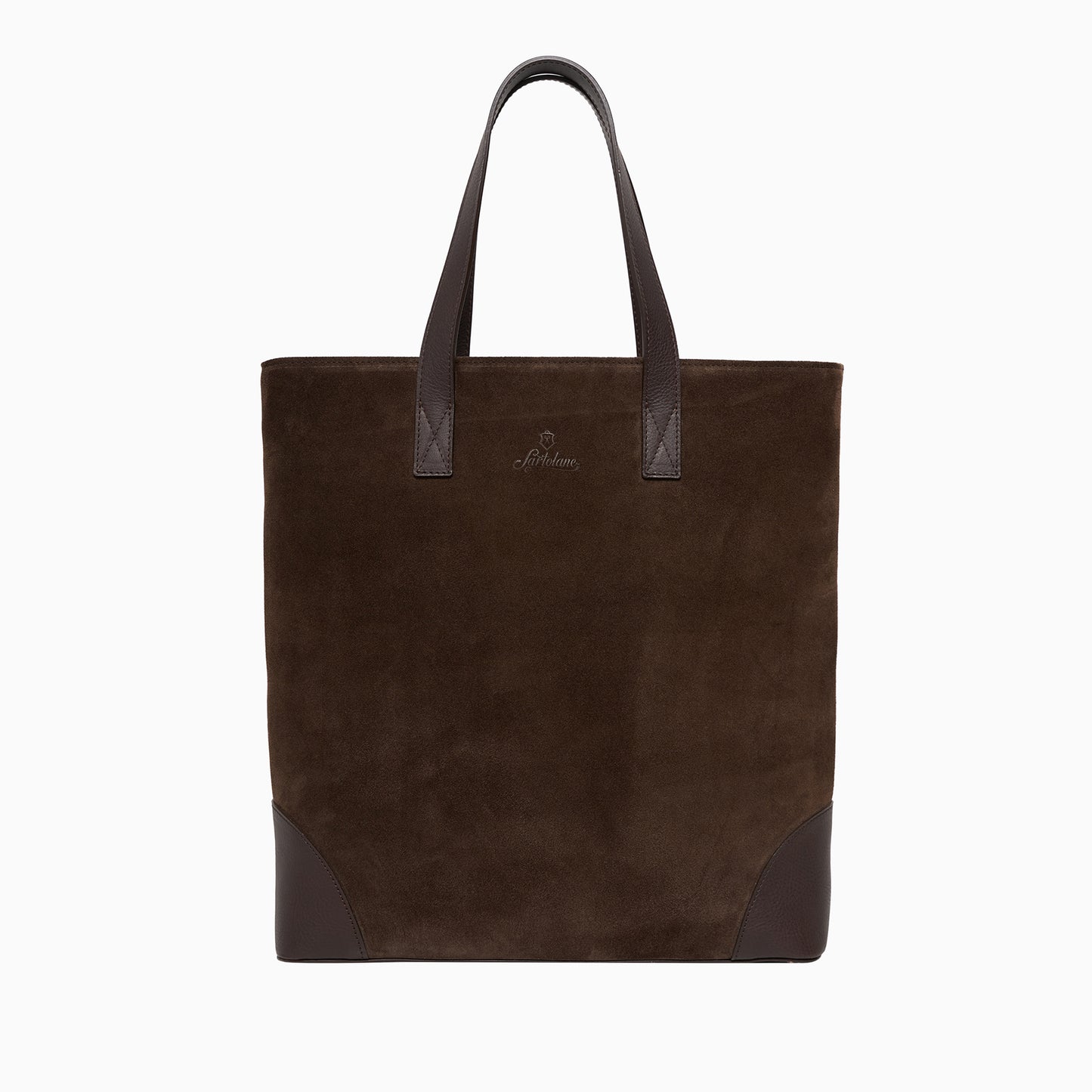 Suede Tote Bag Custom lenght of handles