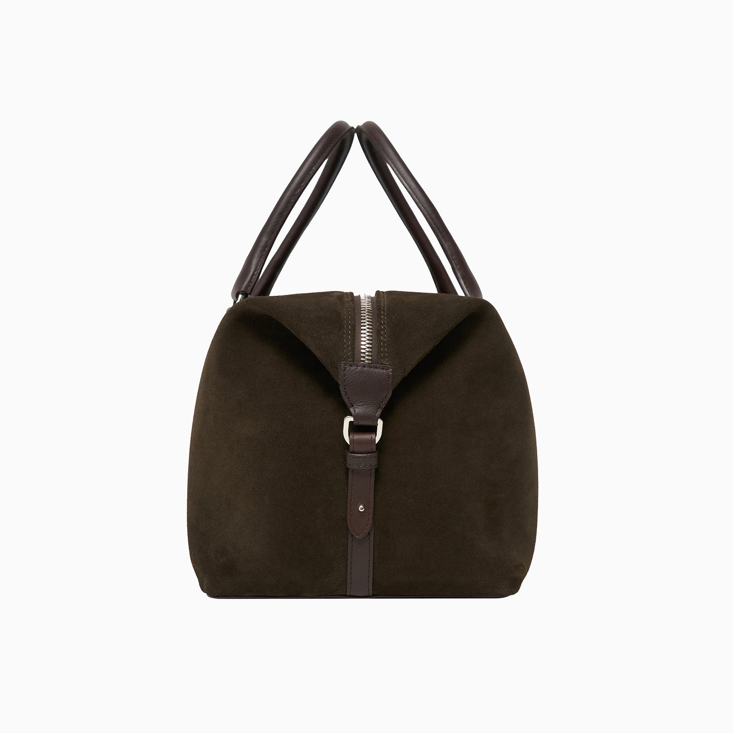 Suede Weekender Bag
